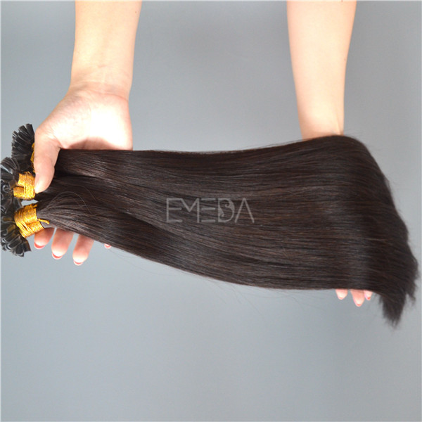 U tip Indian bonding hair extensions remy hair extensions yj123